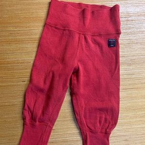 Polarn O. Pyret Sweden Red Sweatpants 4/6 Months